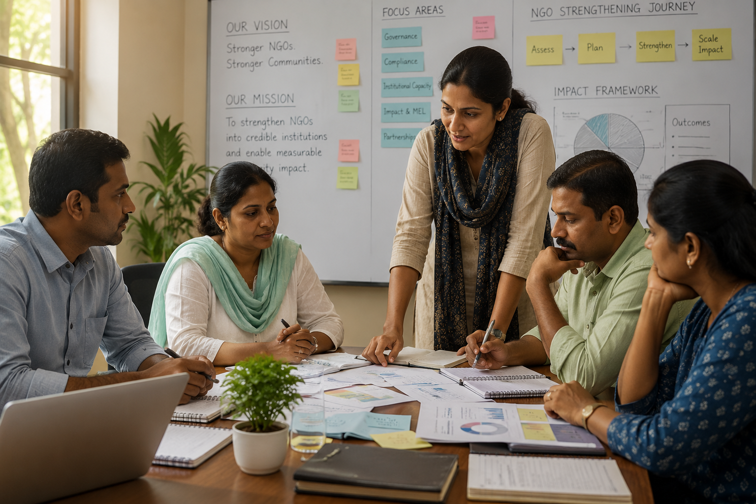 NGO strengthening and community impact collaboration